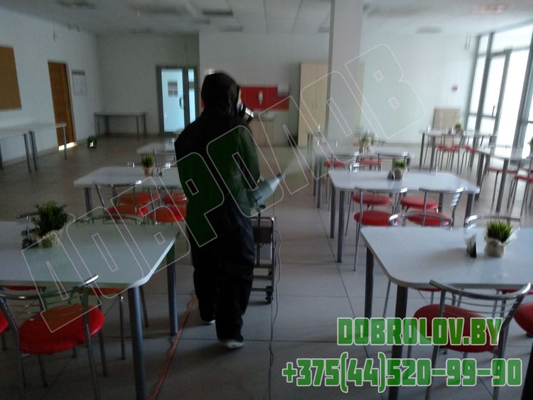 Генератор холодного тумана для обработки помещений