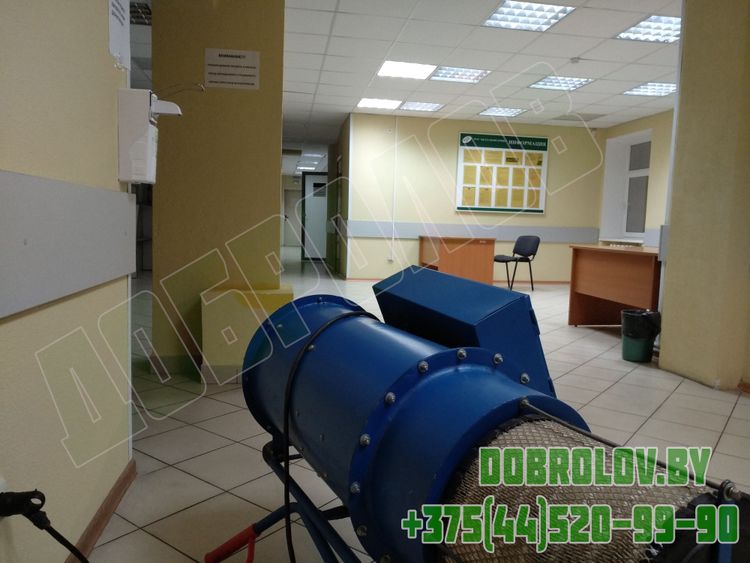 Дезинфекция помещений от вирусов и бактерий