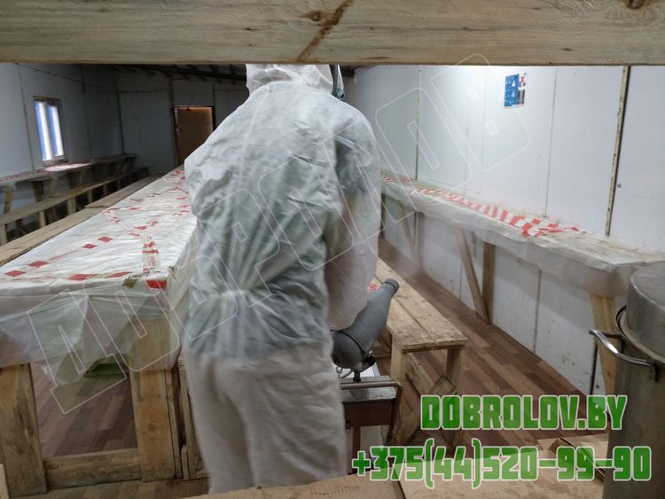 Гербицидная обработка территории от сорняков