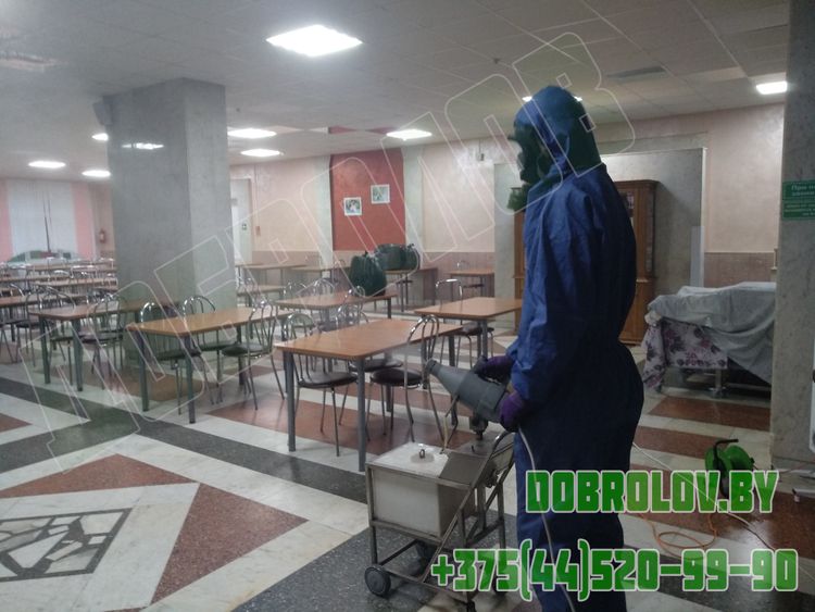 Гербицидная обработка территории от сорняков