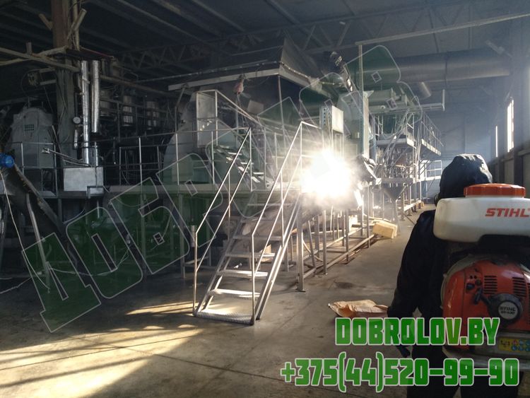 Генератор горячего тумана для дезинсекции помещений