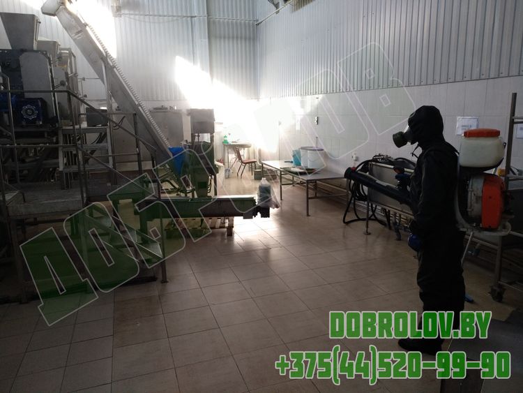 Обработка помещения горячим туманом