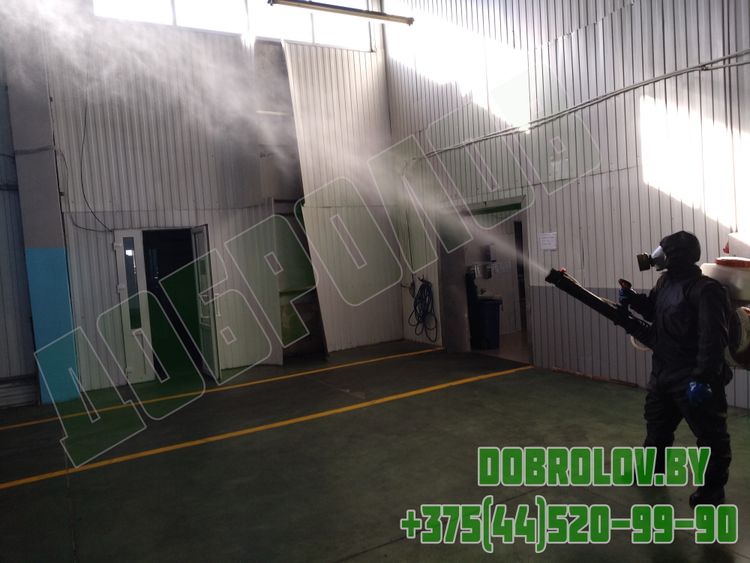 Генератор горячего тумана для дезинсекции помещений