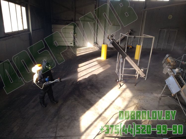 Генератор горячего тумана для дезинсекции помещений